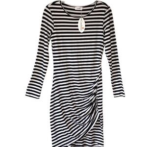 NEW Coolmee Black And White Dress